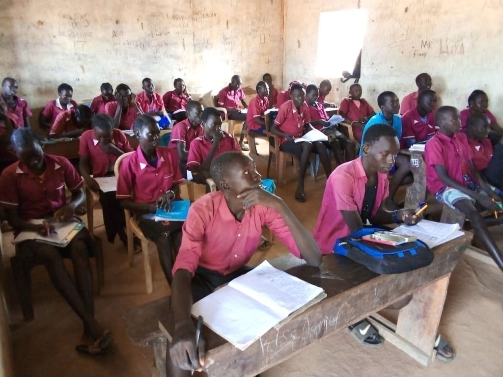 Grade 8 Students in Nyamlell, South Sudan